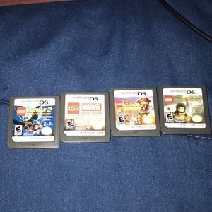 4 LEGO DS games.